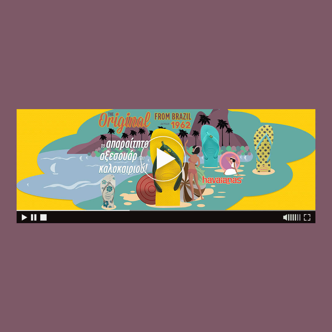 html5 banner for havaianas